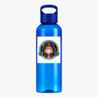 Прозрачная спортивная бутылка