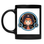 Кружка цветная UV-DTF