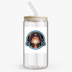 Банка с бамбуковой крышкой