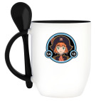 Кружка с ложкой