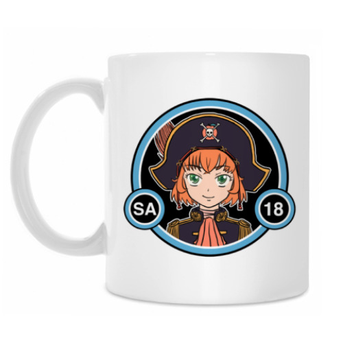 Кружка с принтом SA18 Pirate