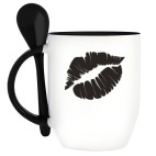 Кружка с ложкой