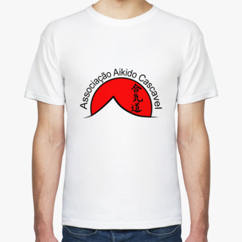 Футболка с принтом AIKIDO