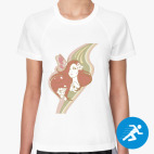 Женская спортивная футболка