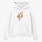 Толстовка худи оверсайз