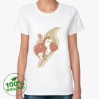 Женская футболка органик