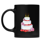 Кружка цветная UV-DTF