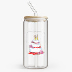 Банка с бамбуковой крышкой