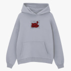 Толстовка худи оверсайз