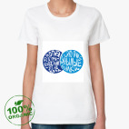 Женская футболка органик