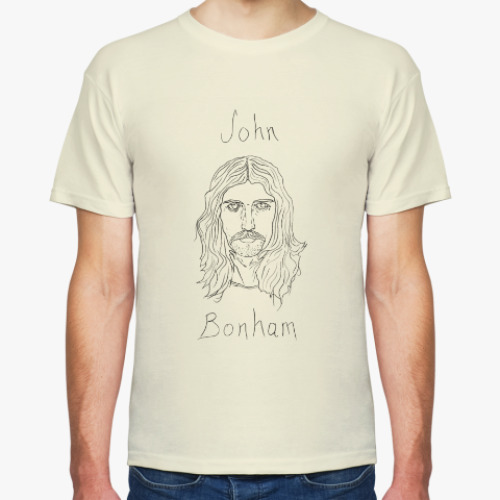 Футболка с принтом Джон Генри Бонэм