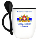 Кружка с ложкой