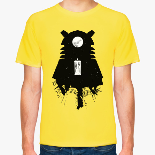 Футболка с принтом Тардис / Роботы / Доктор Кто