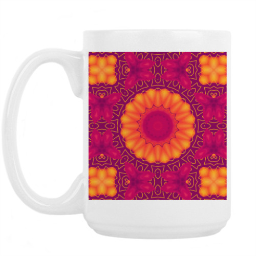 Кружка с принтом Fire