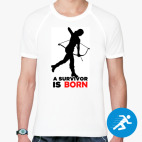 Мужская спортивная футболка