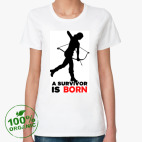 Женская футболка органик