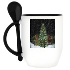 Кружка с ложкой