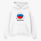 Толстовка худи оверсайз