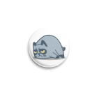 Значок 25 мм Котик