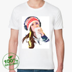 Мужская футболка органик