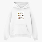 Толстовка худи оверсайз