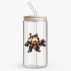 Банка с бамбуковой крышкой