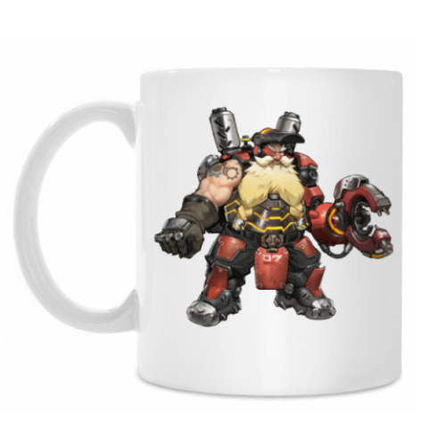 Кружка с принтом Overwatch
