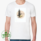 Мужская футболка органик