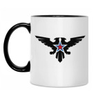 Кружка двухцветная