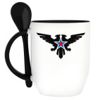 Кружка с ложкой