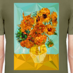 Подсолнухи полигональные