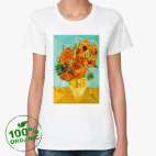 Женская футболка органик