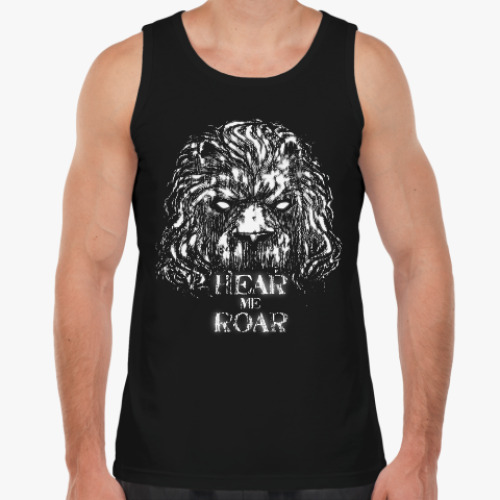 Майка с принтом Услышь мой рёв