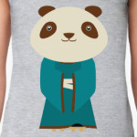 Панда в кимоно