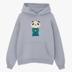 Толстовка худи оверсайз