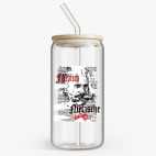 Банка с бамбуковой крышкой