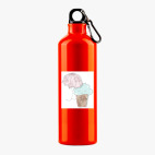 Металлическая бутылка 700 мл UV-DTF