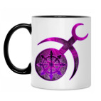 Кружка двухцветная