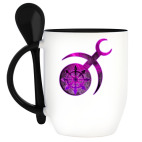 Кружка с ложкой