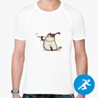 Мужская спортивная футболка