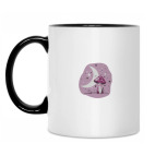 Кружка двухцветная