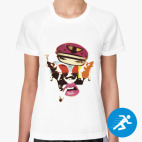 Женская спортивная футболка