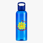 Прозрачная спортивная бутылка