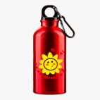 Металлическая бутылка 400 мл UV-DTF