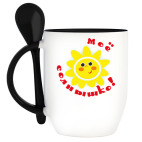 Кружка с ложкой