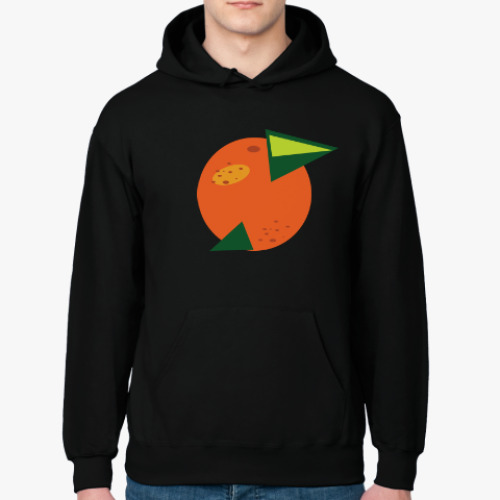 Толстовка худи апельсин