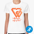 Женская спортивная футболка