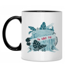 Кружка двухцветная