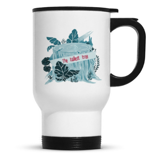 Кружка-термос с принтом The tallest tree