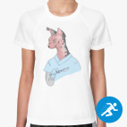 Женская спортивная футболка